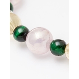 【岩座】桜花 グリーンタイガーアイブレスレット | アミナコレクション | 詳細画像2