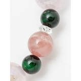 【岩座】桜花 グリーンタイガーアイブレスレット | アミナコレクション | 詳細画像3