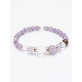 ラベンダー | 【岩座】龍神 アメジストブレスレット | アミナコレクション
