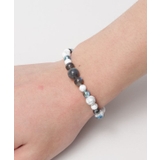 【岩座】鼓舞(こぶ)ホワイトハウライト ブレスレット | アミナコレクション | 詳細画像2