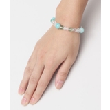 【岩座】翠雨(すいう)アマゾナイト ブレスレット | アミナコレクション | 詳細画像1