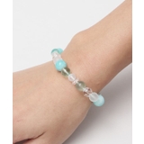 【岩座】翠雨(すいう)アマゾナイト ブレスレット | アミナコレクション | 詳細画像2