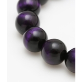 【岩座】パープルタイガーアイ １０ｍｍブレスレット | アミナコレクション  | 詳細画像2 