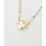 クリア | 【岩座】菱石ネックレス[水晶] | アミナコレクション 