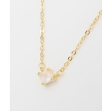 ホワイト系その他 | 【岩座】菱石ネックレス[レインボームーンストーン] | アミナコレクション 