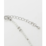 【岩座】角石真珠ネックレス[レインボームーンストーン] | アミナコレクション  | 詳細画像3 