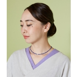 【岩座】角石真珠ネックレス[ラピスラズリ] | アミナコレクション  | 詳細画像1 