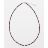 ボルドー | 【岩座】角石真珠ネックレス[ガーネット] | アミナコレクション 