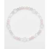 【岩座】五縁繋ぎフロスティ水晶ブレスレット | アミナコレクション | 詳細画像1