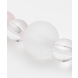 【岩座】五縁繋ぎフロスティ水晶ブレスレット | アミナコレクション | 詳細画像2