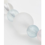 【岩座】五縁繋ぎフロスティ水晶ブレスレット | アミナコレクション | 詳細画像3