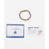 【岩座】姫川薬石ブレスレット/白 8mm | アミナコレクション | 詳細画像3