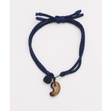 ブラウン | 【岩座】勾玉結びブレスレット | アミナコレクション