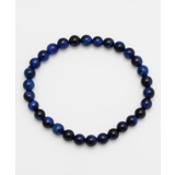 【岩座】ラピスタイガーアイ6mm玉ブレスレット | アミナコレクション | 詳細画像1