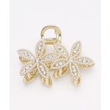 ホワイト×ゴールド | 【カヒコ】プルパルヘアクリップ | アミナコレクション 