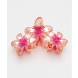 ピンク | 【カヒコ】オーロラプルメリアヘアクリップ | アミナコレクション 