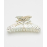 ホワイト | 【カヒコ】スタフィビジュヘアクリップ | アミナコレクション