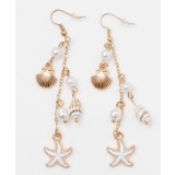 ホワイト | 【カヒコ】シェルスタフィピアス | アミナコレクション 