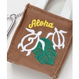 【カヒコ】ハワイアンミニトートキーホルダー | アミナコレクション | 詳細画像1