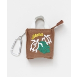 ブラウン | 【カヒコ】ハワイアンミニトートキーホルダー | アミナコレクション