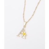A | 【カヒコ】プルメイニシャルネックレス | チャイハネ
