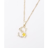 S | 【カヒコ】プルメイニシャルネックレス | チャイハネ