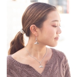 【カヒコ】ホエールテールシェルネックレス&ピアス | チャイハネ | 詳細画像1
