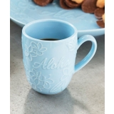 ブルー | 【カヒコ】【食器】プルメリアマグ | アミナコレクション 