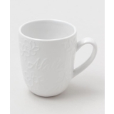 ホワイト | 【カヒコ】【食器】プルメリアマグ | アミナコレクション 