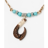 【カヒコ】メンズウッドマイレフックネックレス | アミナコレクション  | 詳細画像3 