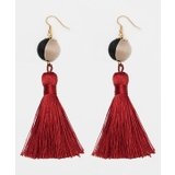 レッド | 【カヤ】彩り手鞠ピアス | アミナコレクション