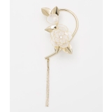 ホワイト | 【カヤ】芍薬華やぎイヤーフック | アミナコレクション