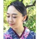 【カヤ】花平つまみイヤリング | アミナコレクション | 詳細画像5