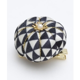 ブラック | 【カヤ】鱗ふくれヘアクリップ | アミナコレクション