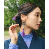 【カヤ】菊花ピアス | アミナコレクション | 詳細画像1