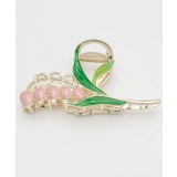 ピンク | 【カヤ】鈴蘭ヘアクリップ | アミナコレクション 