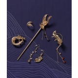 【カヤ】躍起動物イヤーフック | アミナコレクション  | 詳細画像1 