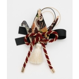 ブラック | 【カヤ】折鶴祝いヘアクリップ | アミナコレクション 