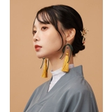 【カヤ】しだれ結びピアス | アミナコレクション  | 詳細画像1 