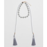 シルバー | 【カヤ】房飾りチョーカー | アミナコレクション 