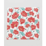 レッド | 【カヤ】和モダン花ふきん | アミナコレクション