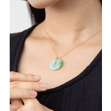 ホワイト系その他 | 【チャイハネ】翡翠リングネックレス | アミナコレクション 