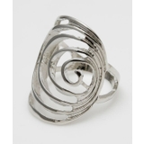 シルバー | 【チャイハネ】グールールリング | アミナコレクション 