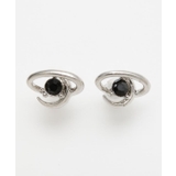 ブラック | 【チャイハネ】ムーンギャラックピアス | アミナコレクション 