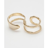 ゴールド | 【チャイハネ】フタエスダブルフィンガーリング | アミナコレクション