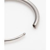 【チャイハネ】ミディーシルバーフープピアス | アミナコレクション | 詳細画像2