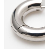 【チャイハネ】スリムシルバーフープピアス | アミナコレクション | 詳細画像1