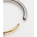 【チャイハネ】ツートンスリムフープピアス | アミナコレクション | 詳細画像2