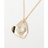 【チャイハネ】ムーンプレートネックレス | アミナコレクション | 詳細画像1