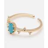 ターコイズブルー | 【チャイハネ】キラマモリング | アミナコレクション 